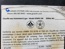 Load image into Gallery viewer, Girard Products 1GWH6550